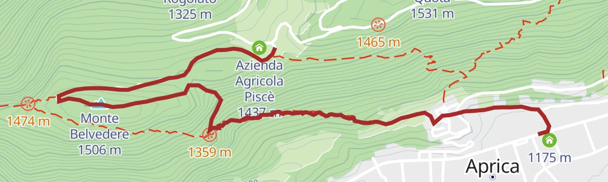 Route map: Caio Trial n. B351